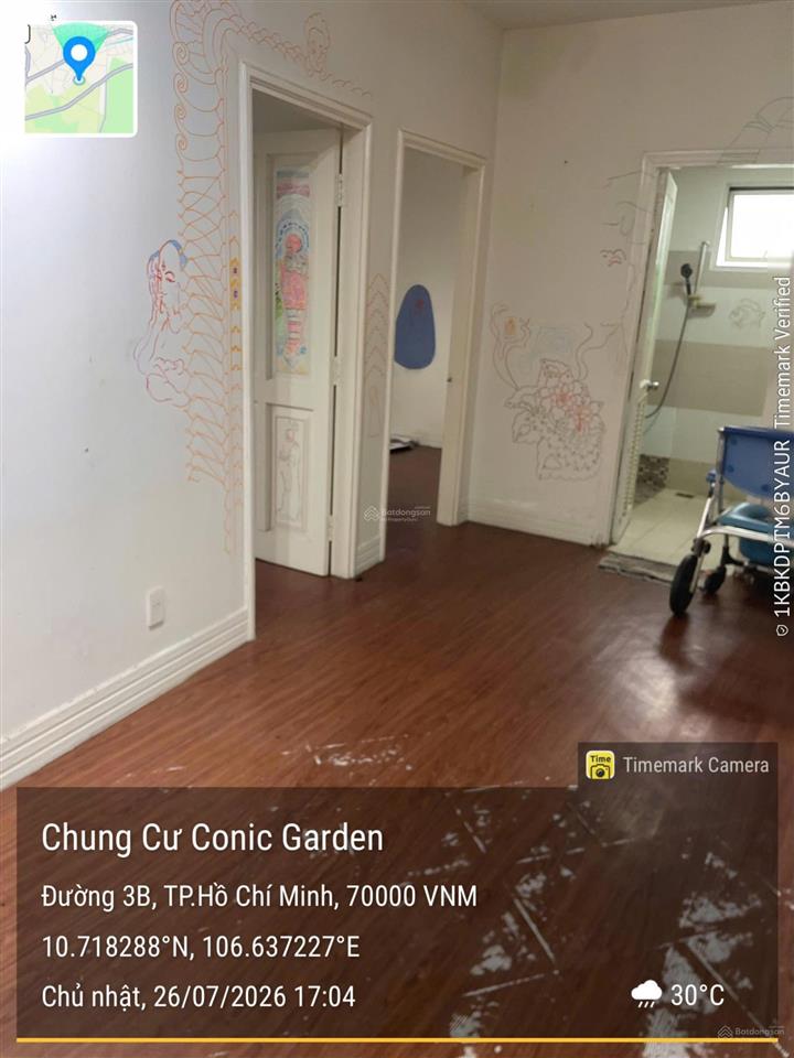 Hàng hiếm conic garden + shr + 2pn + 2,29 tỷ có ban công thông thoáng