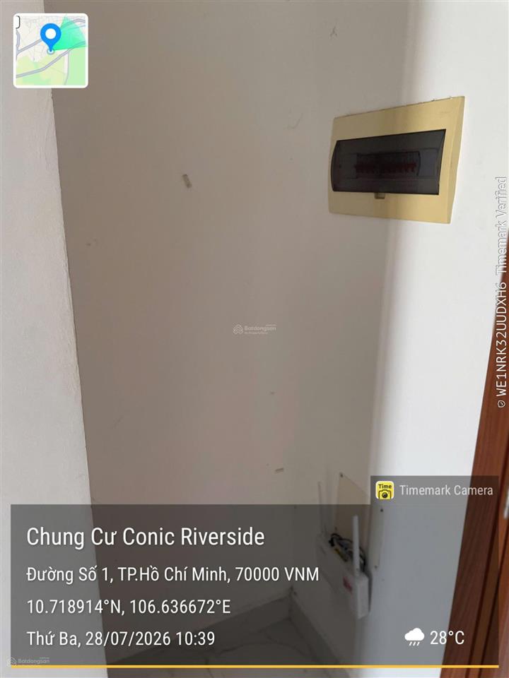 Giá tốt bán căn hộ 1pn 1wc tại conic riverside, 2,4 tỷ, 46m2, quận 8, hồ chí minh