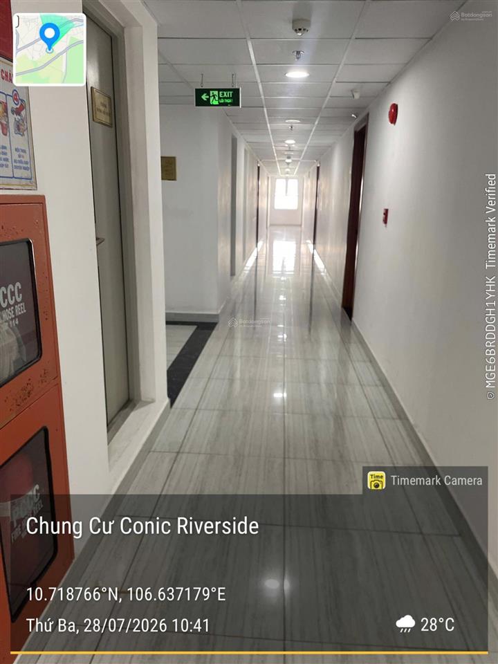 Giá tốt bán căn hộ 1pn 1wc tại conic riverside, 2,4 tỷ, 46m2, quận 8, hồ chí minh