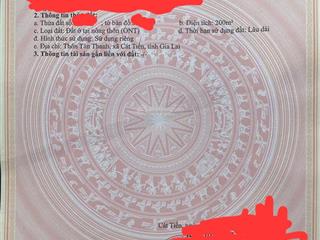 Đất ven biển xã cát tiến diện tích 200m2 giá chỉ 1 tỉ 250 triệu. full thổ cư, đường 16m, gần biển