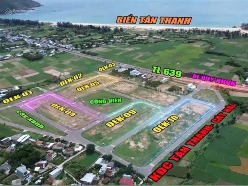 Bán lô đất ven biển xã cát hải. diện tích 200m2. lộ giới 16m. gần biển. giá chỉ 1 tỉ 250 triệu