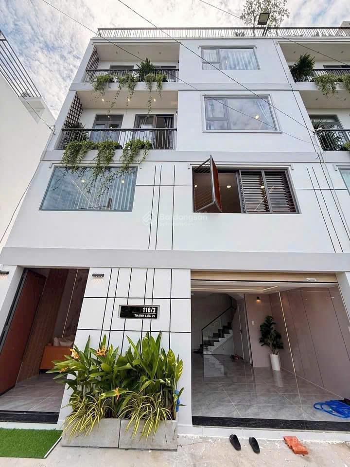 Biệt thự mini full nội thất ngay thạnh lộc 29