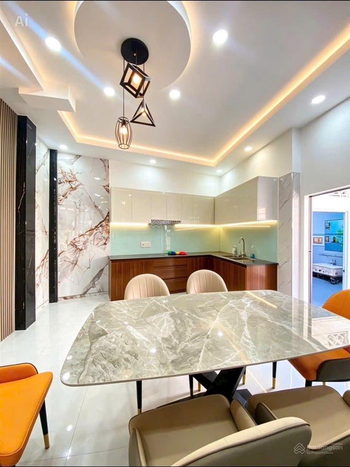Nhà hẻm ô tô ngang 6m góc 2 mặt thoáng ngay hà huy giáp
