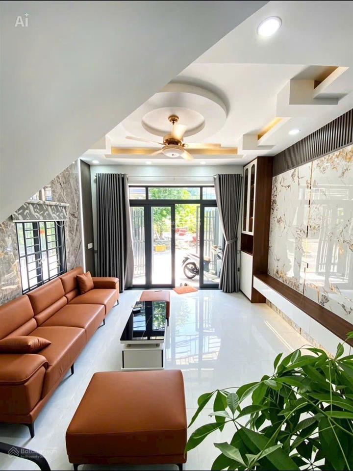 Nhà hẻm ô tô ngang 6m góc 2 mặt thoáng ngay hà huy giáp