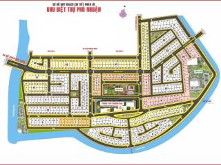 Đất biệt thự kdc phú nhuận, liền kề kdt the global city, lô góc kế công viên