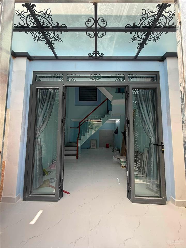 Nhà mới tinh đẹp 1 trệt 2 lầu đường 45 hbc ngay chợ bình triệu