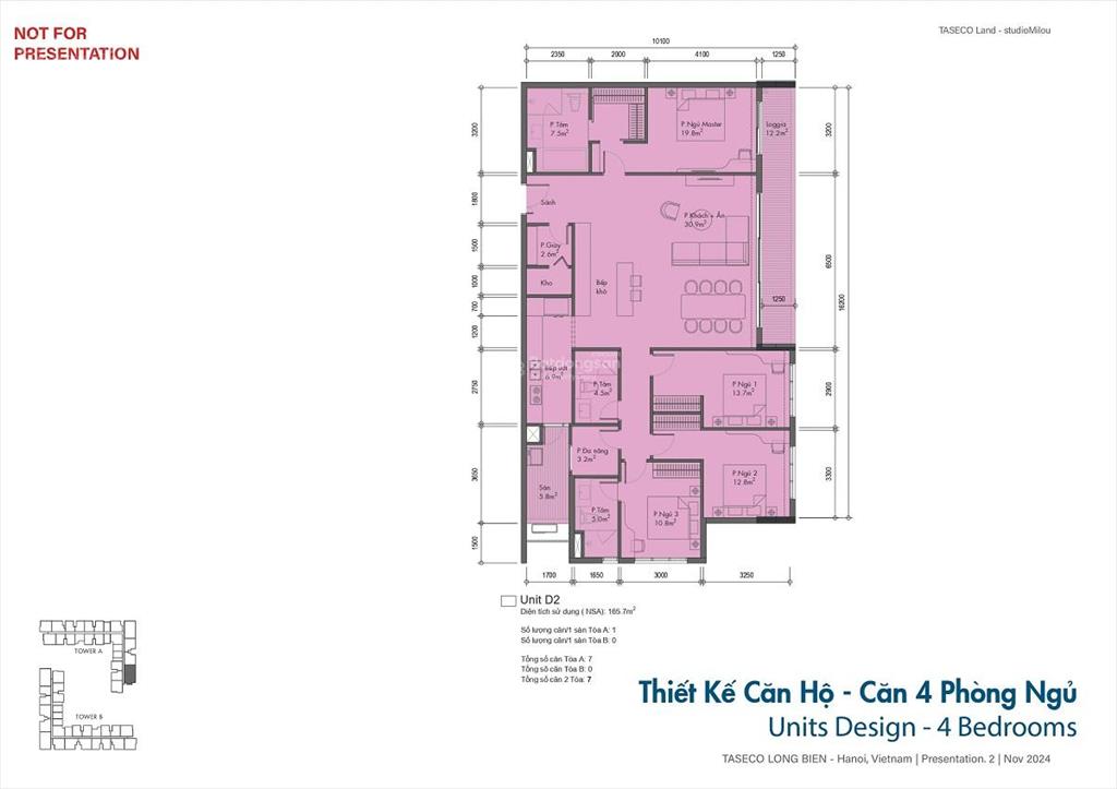 Cần tiền bán gấp căn hộ chung cư cao cấp long biên central, căn góc view thoáng đẹp, 4 phòng ngủ