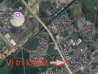 Hot!chính chủ cần bán lô góc view cầu đông trù, tứ liên, sẵn dòng tiền hàng năm đông anh, hn