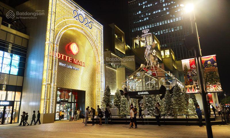 Nhà lạc long quân sát lotte mall tây hồ & hồ tây