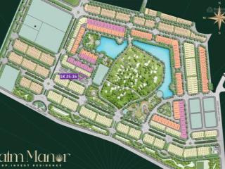 Cho thuê shophouse lk 25  16 vị trí vàng phố đi bộ palm manor việt trì  mặt tiền rộng 7 m