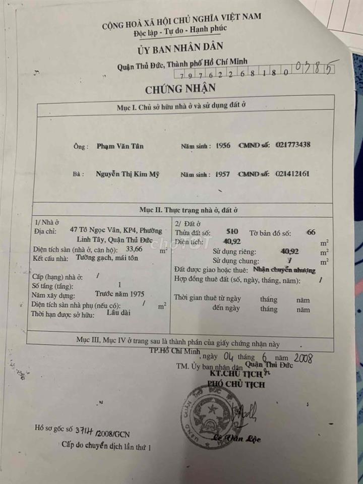 bán nhà trung tâm chợ 2 mặt tiền, chính chủ