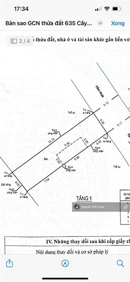 Bán lô đất đẹp (4x16,7m ~ 66,6m2) đường cây keo  tam phú  tp thủ đức. gần tô ngọc vân linh đông
