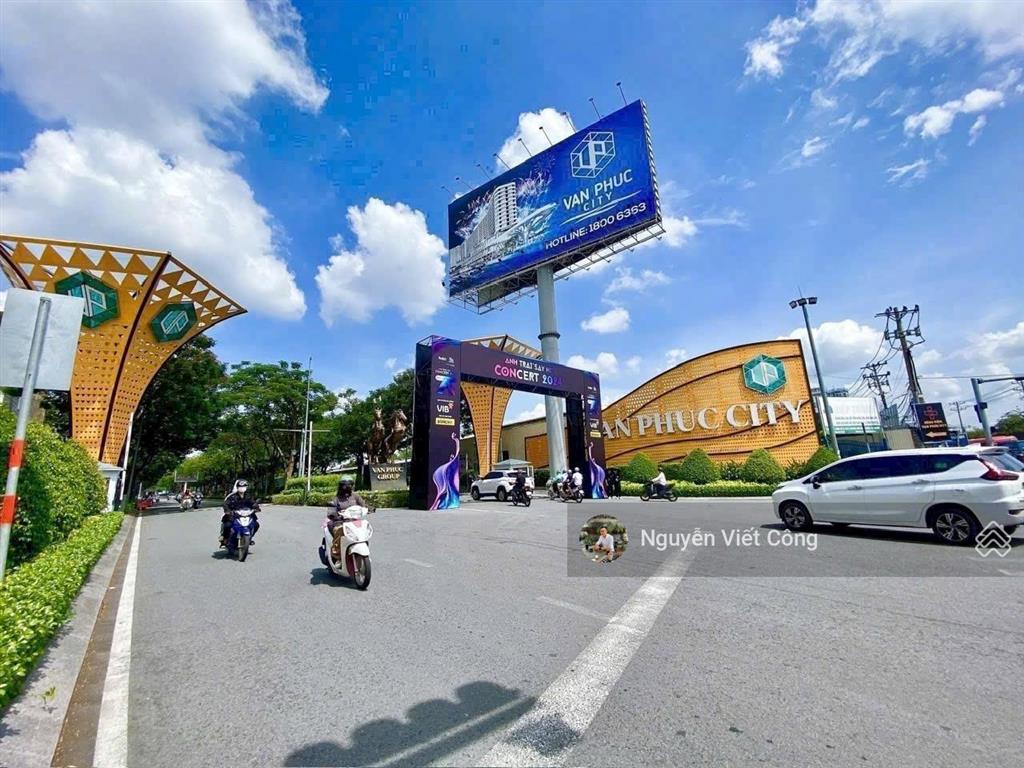 Còn 1 lô duy nhất (5,5x16m = 85.5m2) ngay đường số 9, hiệp bình phước sát kđt vạn phúc city