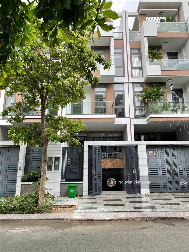 Nhà phố (5x23m) 1 hầm 4 lầu có thang máy tại kđt vạn phúc city  p. hiệp bình  tp. hcm