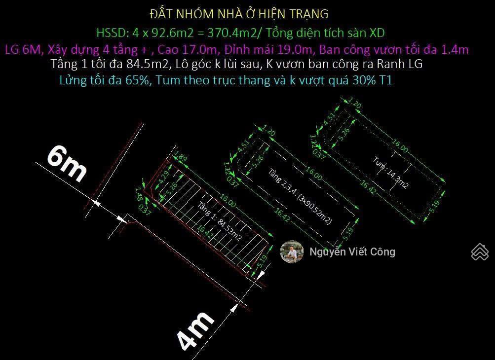 Bán nhà (5,5x19m ~ 101m² ngang khủng  quốc lộ 13  xây được 6 tầng  sát kđt vạn phúc