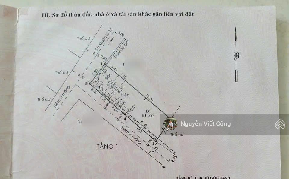 Bán nhà (5,5x19m ~ 101m² ngang khủng  quốc lộ 13  xây được 6 tầng  sát kđt vạn phúc