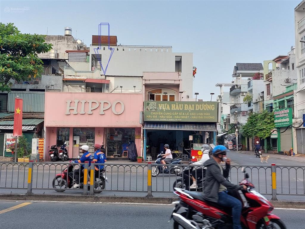 Nhà nguyên căn, mặt tiền đường phạm hùng (chánh hưng cũ).