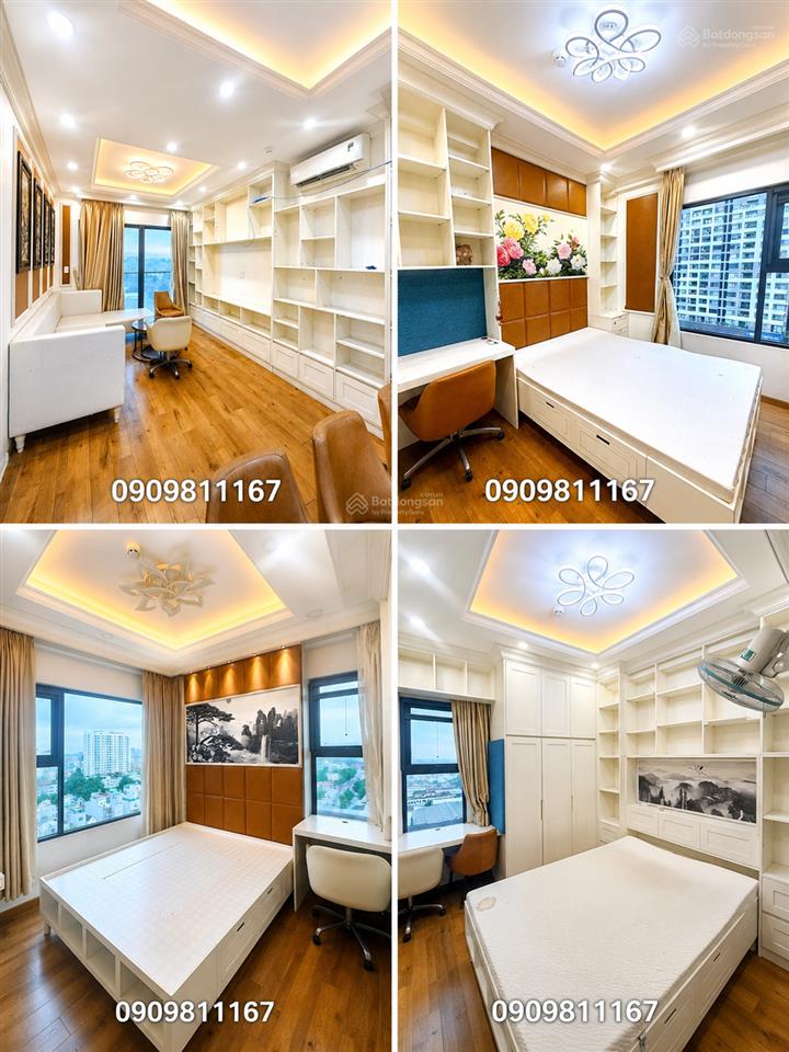 Cho thuê căn hộ 3 phòng ngủ flora novia nam long phạm văn đồng