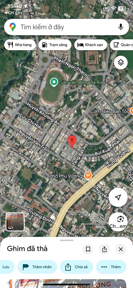 Nhà 1 trệt 3 lầu. ngay sân vận động bà rịa, 5x20m full tc
