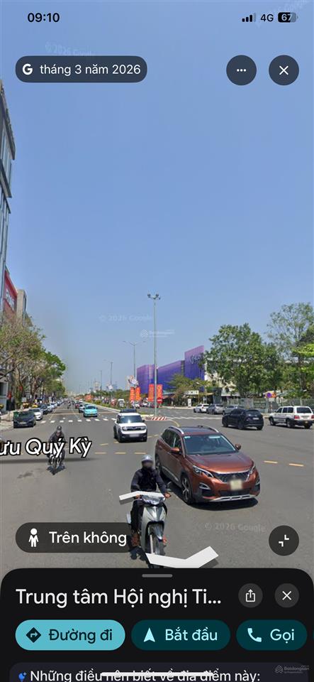 Cho thuê nguyên nhà đất 2 mặt tiền đường 2/9, hòa cường, đà nẵng