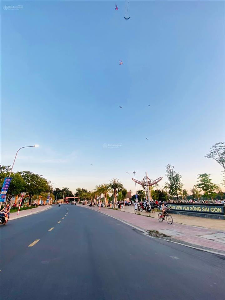1 cặp đất view sông sài gòn mát mẻ thuận an  0909 036 ***