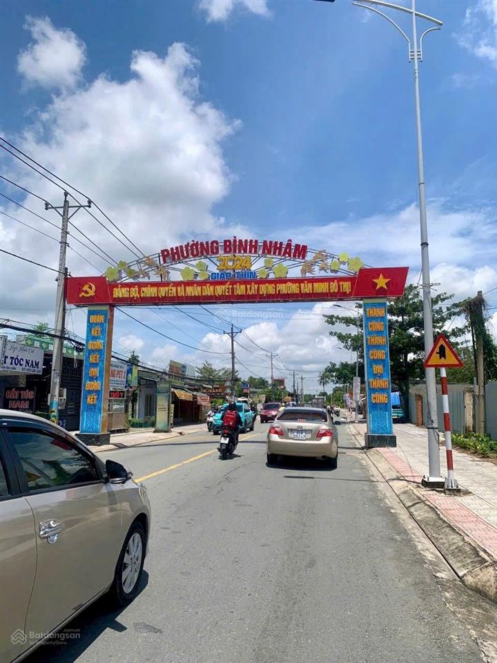 Đất bình nhâm 16,5*46 kế đường cmt8  0909 036 ***