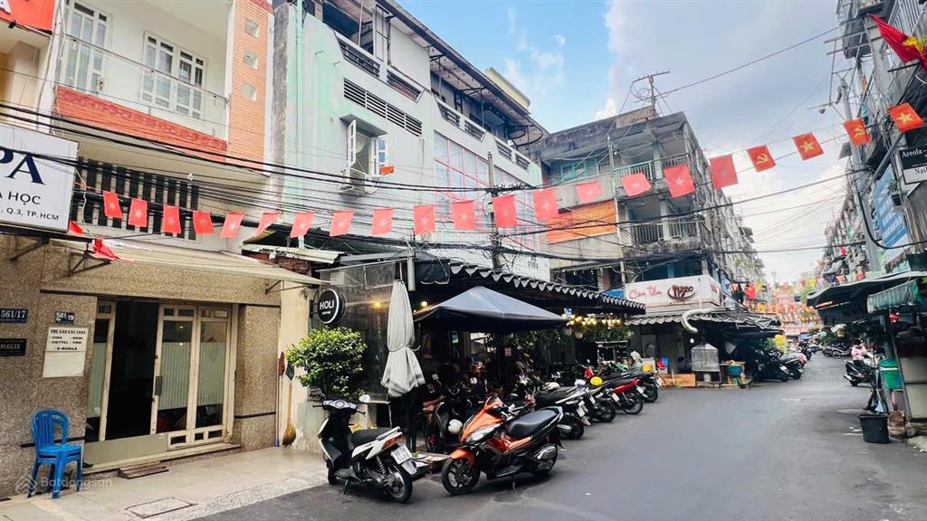 Căn góc 2 mặt tiền hẻm xe hơi nguyễn thiện thuật. dt khuôn viên đất 60m2. vị trí kinh doanh 24h