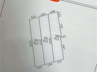 Bán đất kiệt biển sơn thủy đường thái thân , 80m2 giá 3t950