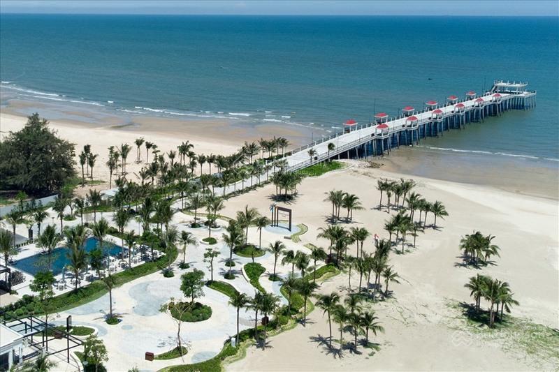Siêu phẩm biển bình châu  đất vàng 2 mặt tiền đắc địa (giáp đường lớn + mép biển)