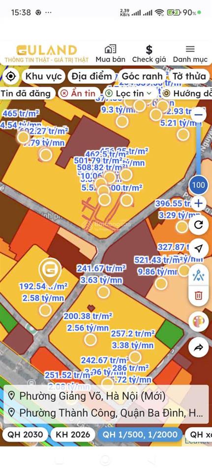 Bán nhà 100m2, 5 tầng tại ngõ phố vũ ngọc phan, phường láng (mới), tp hà nội