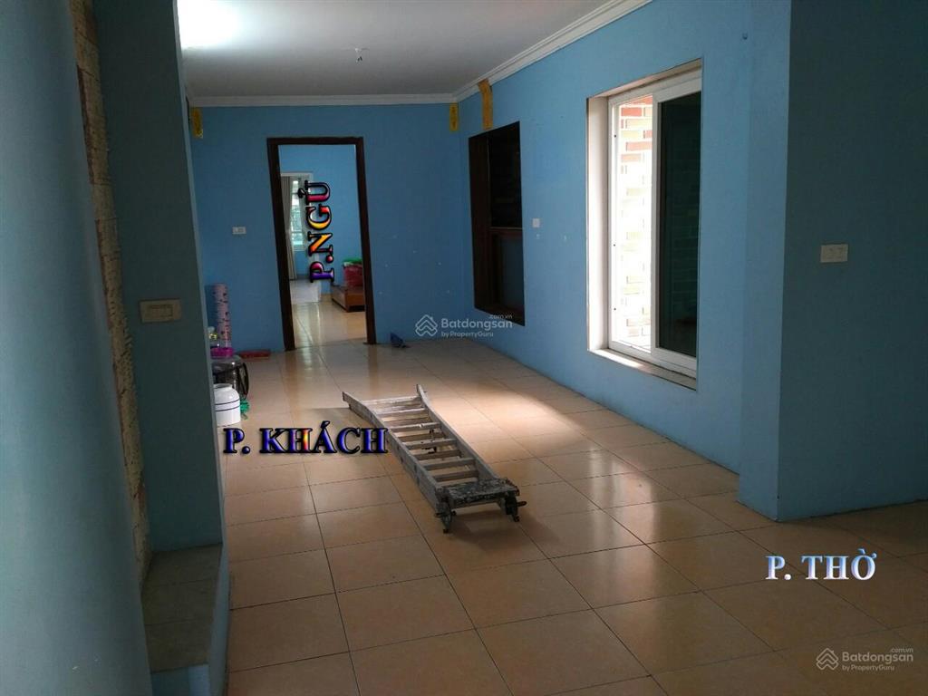 Căn hộ tập thể 103m2 (không cơi nới), mặt ngõ 12 láng hạ, phường giảng võ