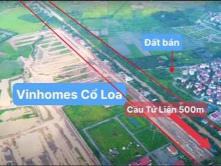 Sang nhượng đấu giá hội phụ  đông anh. vị trí đẹp sát đường dẫn cầu tứ liên. bìa vinhomes cổ loa