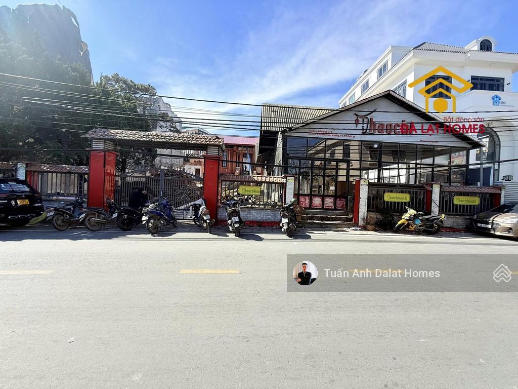 Lô đất hiếm 480m² ngang gần 25m, 2 mặt tiền huỳnh thúc kháng đà lạt giá 35 tỷ