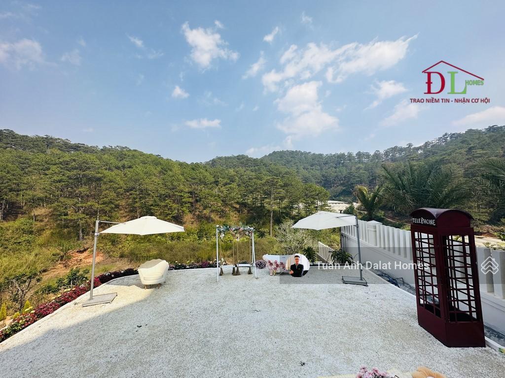Cần tiền bán gấp lô đất 5013,3m2 view đẹp sẵn 424m2 thổ cư và nhà tiền chế