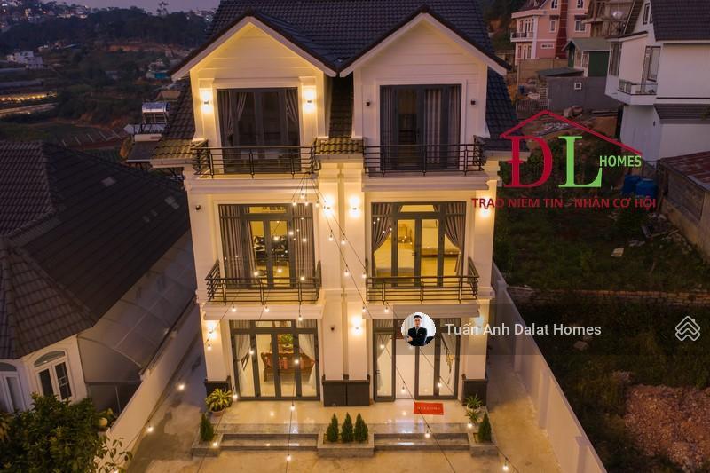 Bán biệt thự kqh an sơn đà lạt 14 phòng 410m² mặt tiền 12m, sân rộng, giá 19,5 tỷ