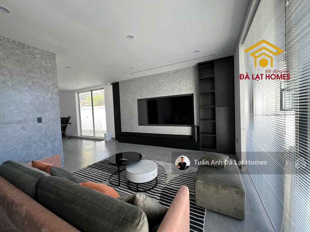 Bán biệt thự nguyễn an ninh, đà lạt, phong cách tối giản hiện đại view đẹp, giá 15,3 tỷ