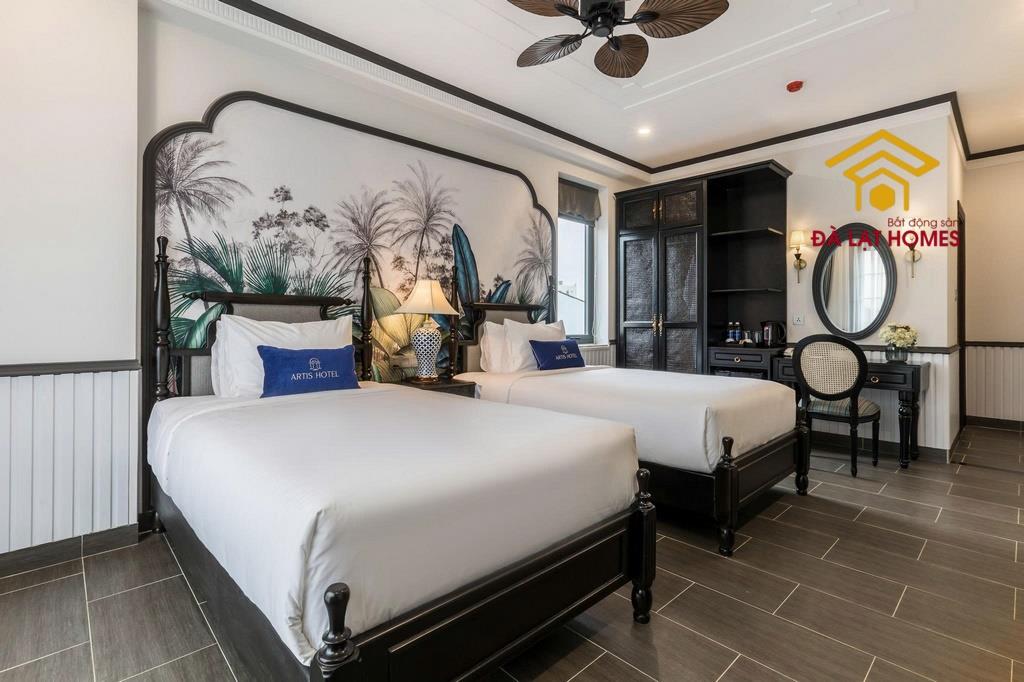 Bán khách sạn sang trọng mặt tiền hoàng diệu đà lạt 23 phòng cao cấp từng chi tiết hoàn thiện tỉ mỉ
