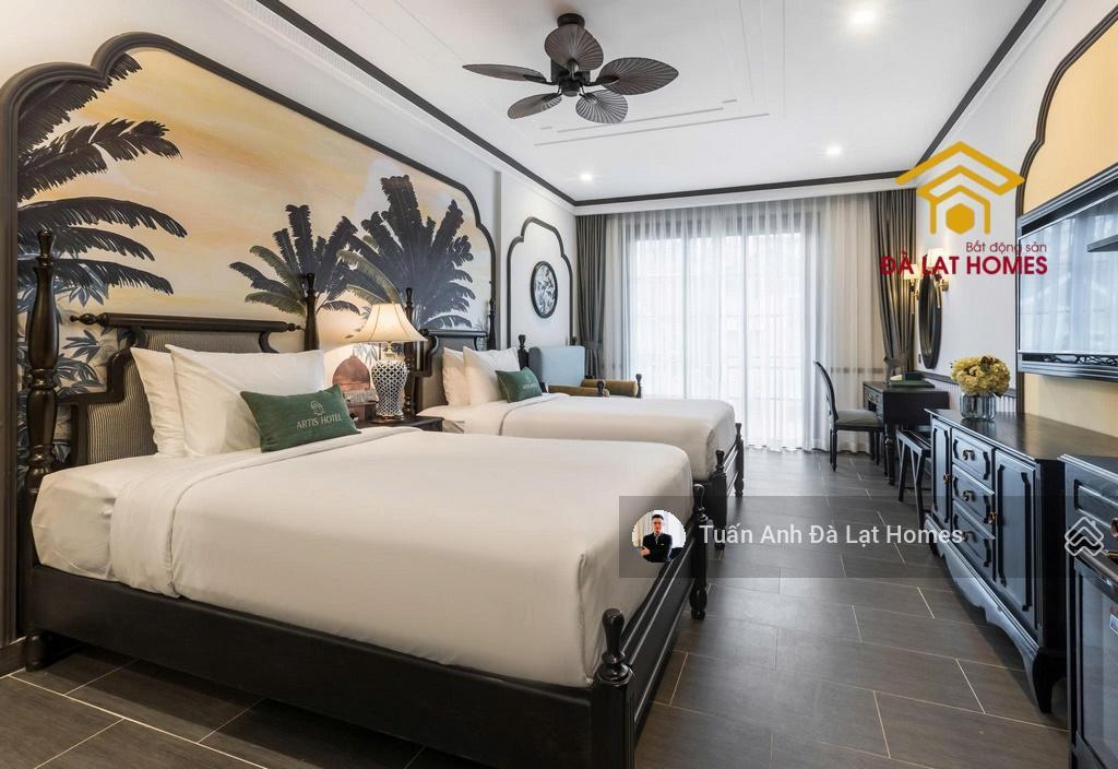 Bán khách sạn sang trọng mặt tiền hoàng diệu đà lạt 23 phòng cao cấp từng chi tiết hoàn thiện tỉ mỉ