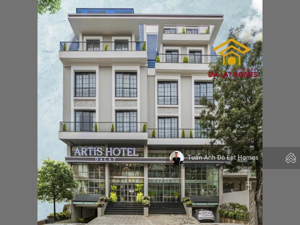 Bán khách sạn sang trọng mặt tiền hoàng diệu đà lạt 23 phòng cao cấp từng chi tiết hoàn thiện tỉ mỉ