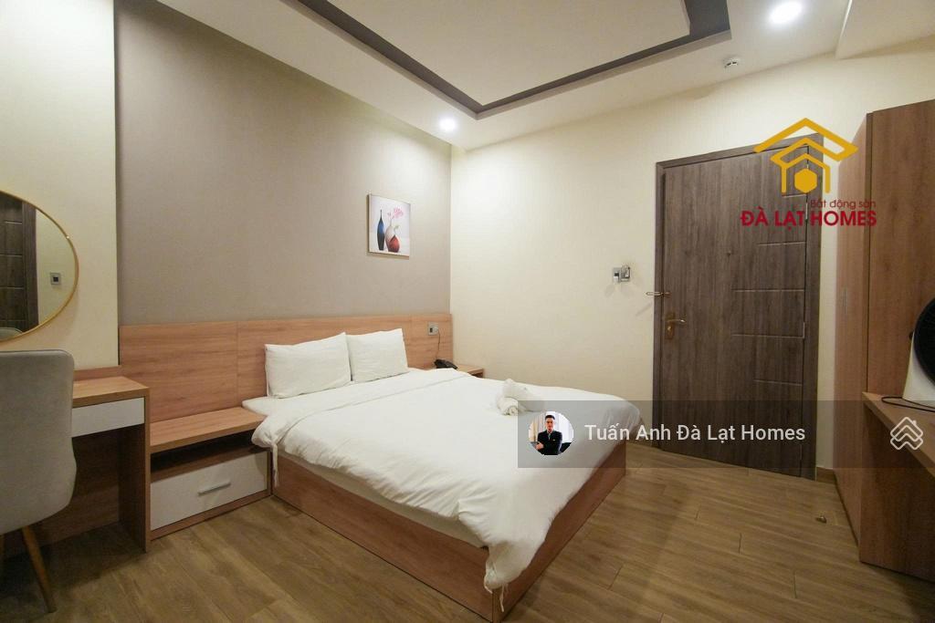 Bán khách sạn lê hồng phong đà lạt thiết kế đẹp, có thang máy 13 phòng full nội thất đã hoàn công