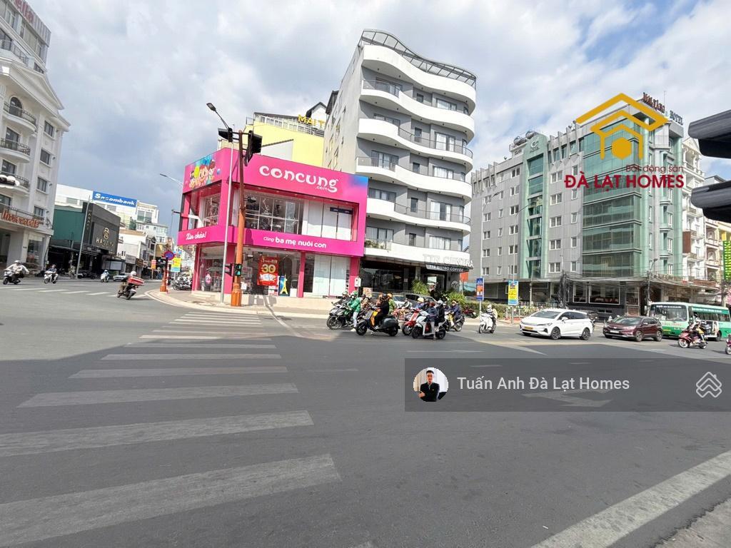 Bán đất 256m2 góc 2 mặt tiền hai bà trưng đà lạt vị trí kinh doanh đắc địa dòng tiền 150tr/tháng