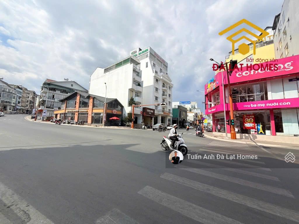 Bán đất 256m2 góc 2 mặt tiền hai bà trưng đà lạt vị trí kinh doanh đắc địa dòng tiền 150tr/tháng