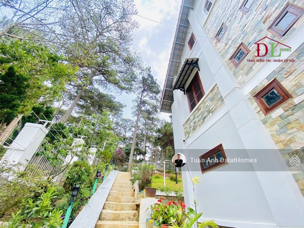 Bán biệt thự 2 mặt tiền khởi nghĩa bắc sơn đà lạt diện tích lớn 1063m², cung đường rợp tán thông