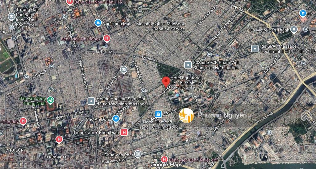 Deal vip 4000 tỷ! khách sạn 5 sao equatorial q5, 3 mặt tiền 120m, 5.500m2, 11 tầng, 333 phòng