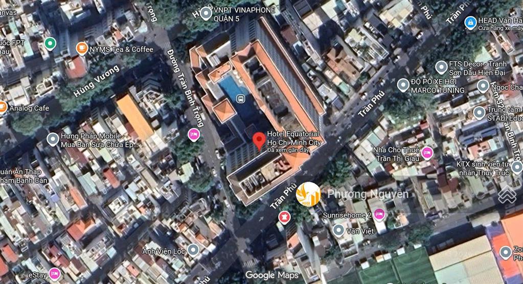 Deal vip 4000 tỷ! khách sạn 5 sao equatorial q5, 3 mặt tiền 120m, 5.500m2, 11 tầng, 333 phòng