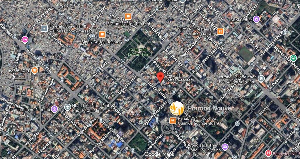 Chỉ 980tr/m2 đất vàng q1, 219 nguyễn văn thủ, 1303m2, hệ số 7.75, kề góc giao lộ hai bà trưng