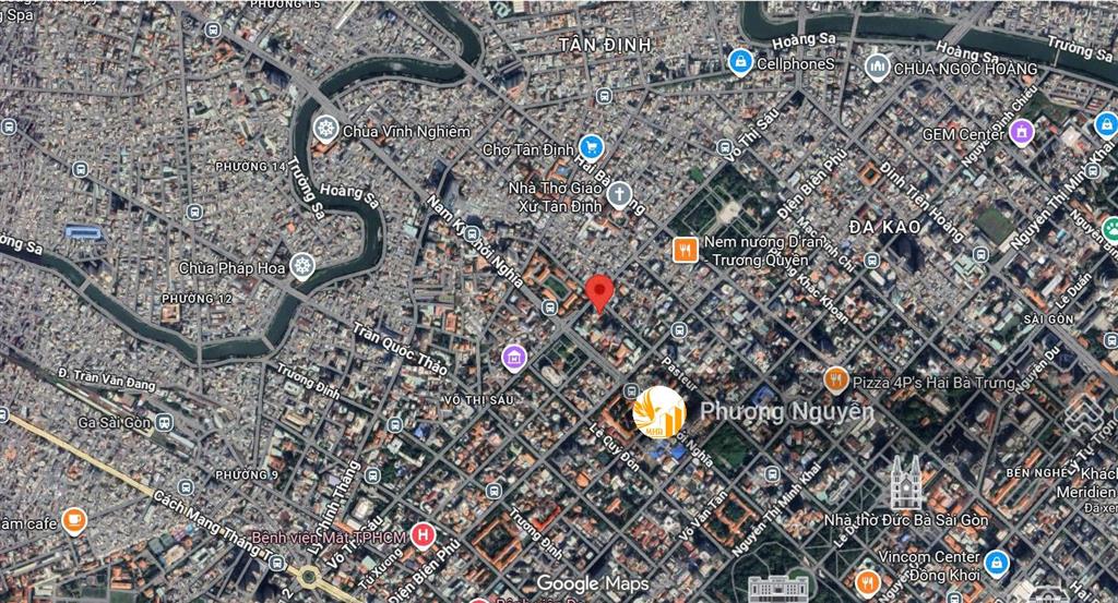 Đất vàng q3 (giáp q1)  161 pasteur, 3323m², hsdđ 9, 22 tầng  giá 3000 tỷ trong t6/2026
