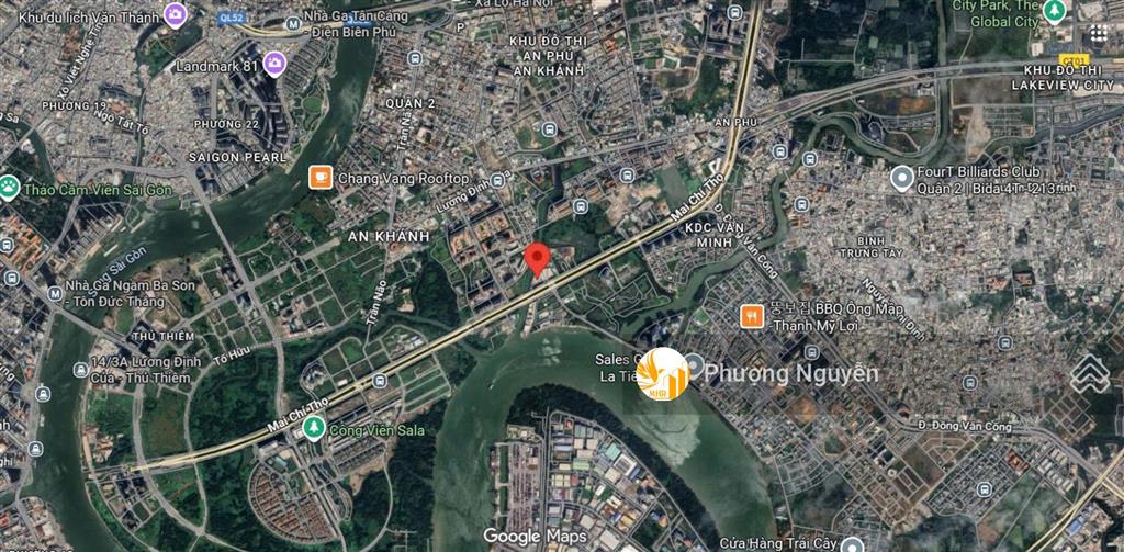 1500 tỷ 2809m² đất vàng đại lộ mai chí thọ (đối diện kđt thủ thiêm), hệ số 9  tháng 4/2026