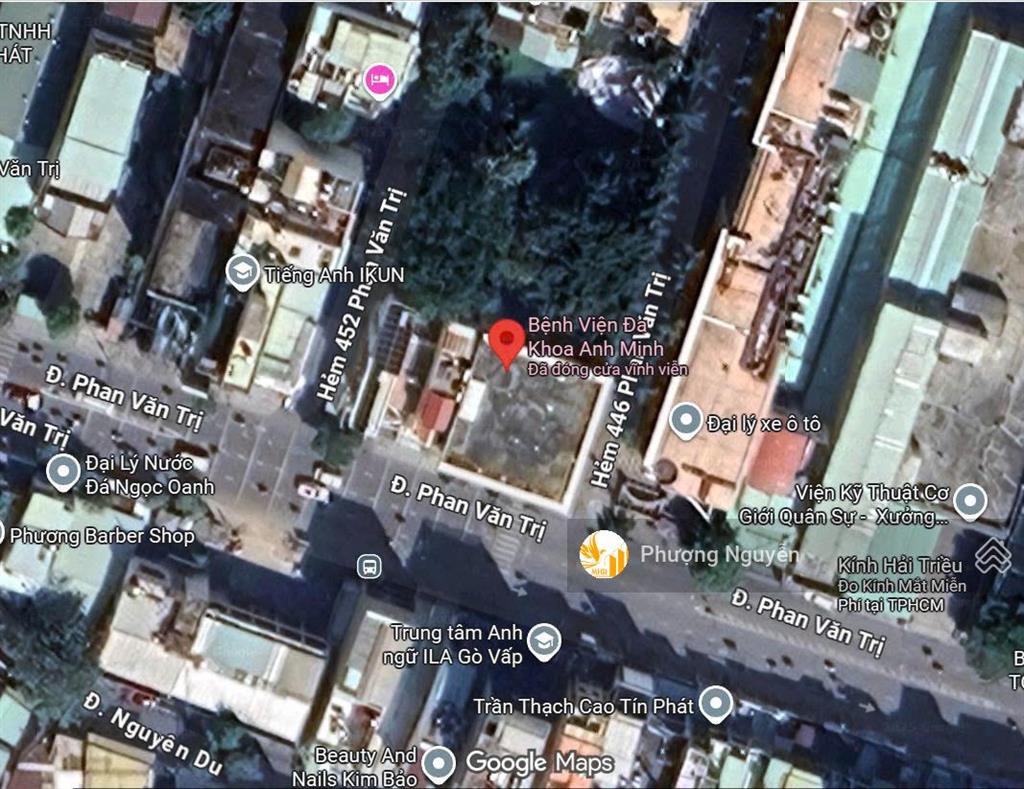 Chuyển nhượng bệnh viện anh minh phan văn trị gò vấp, 2800m2, 300 giường chỉ 800 tỷ