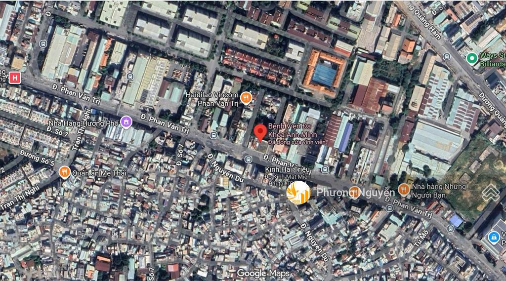 Chuyển nhượng bệnh viện anh minh phan văn trị gò vấp, 2800m2, 300 giường chỉ 800 tỷ